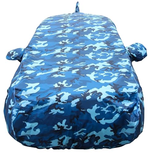 Autofact 100% Waterproof Car Body Cover Compatible With Tata Nexon (2017 To 2023), With Mirror And Antenna Pockets,4 X 4 America