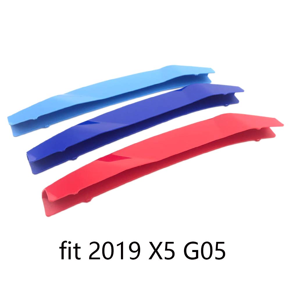 Lanyun Compatible With 2019 2020 2021 2022 2023 Bmw X5 G05 Grill Accessories M Color Grill Insert Trims Grill Stripes Compatible
