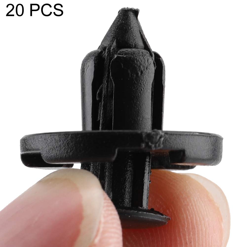 Interior Bumper Clips,Interior Bumper Mud Guard Trim Clips Fastener Kit For Nissan Xterra Versa Sentra Maxima(20Pcs)