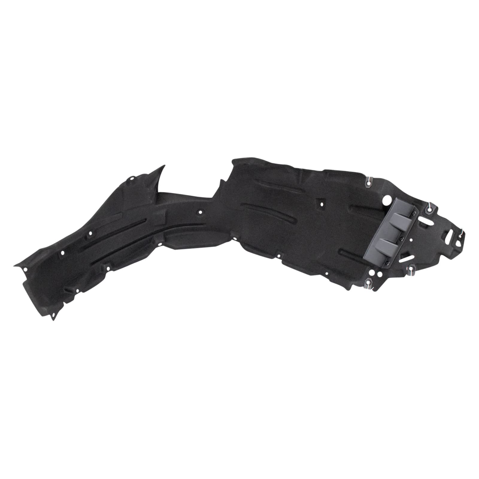 Trq Front Inner Fender Liner Set Compatible With 2016-2018 Honda Hr-V Ho1248171 Ho1249171