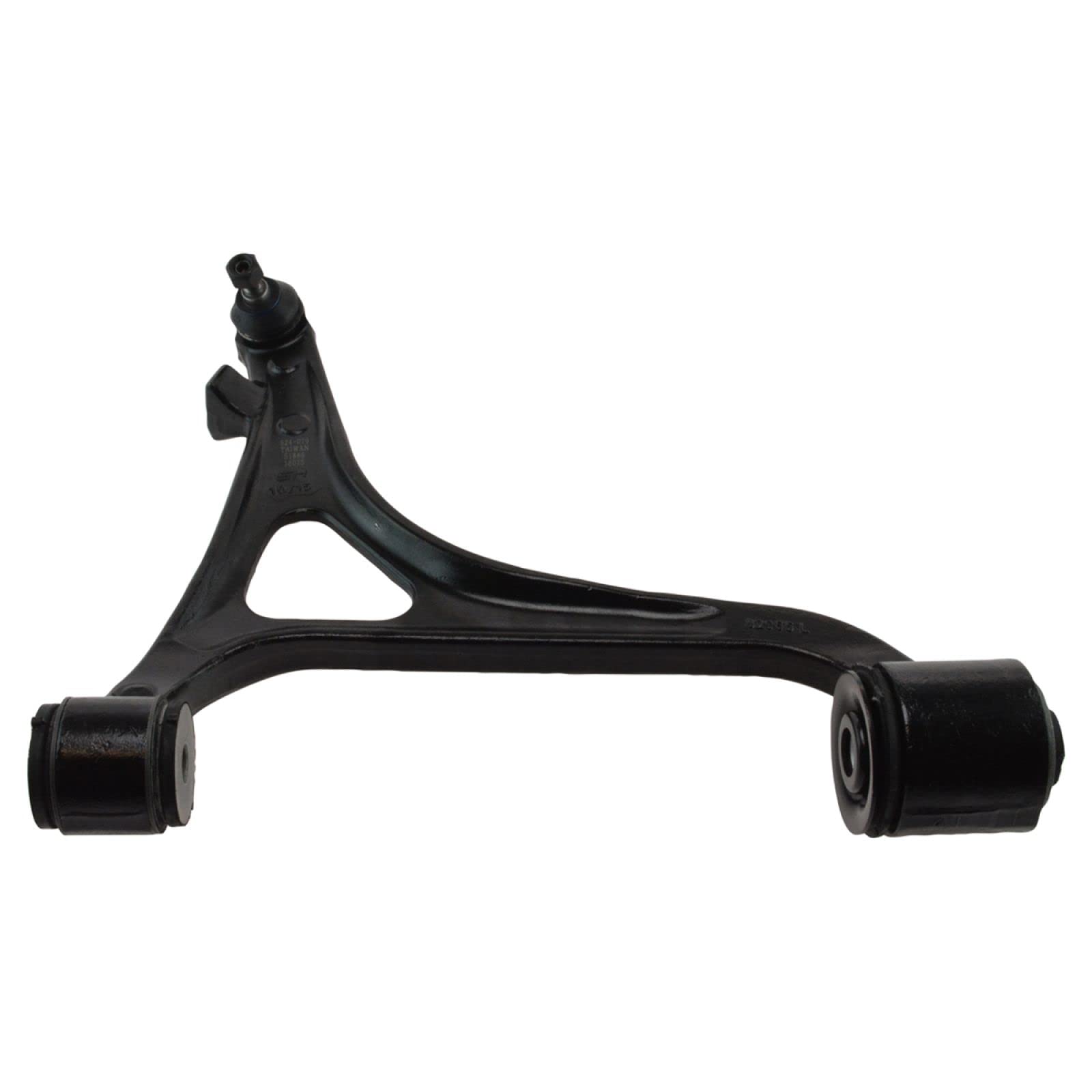 TRQ Front Left Lower Control Arm with Ball Joint, Steel, Compatible with 2003-2007 Mercedes-Benz C240, C320, C280, C350, Black