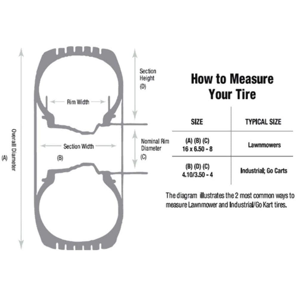 Reliable Aftermarket Parts Our Name Says It All, 589308 New Carlisle 25 X 11 X 10 Tire Atv/Utv Style With At489 Tread Pattern