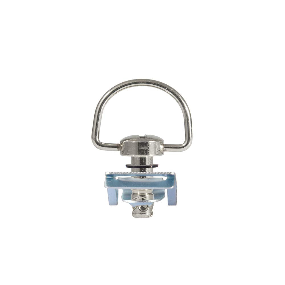 Moto4U Quick Release D-Ring Race Fasteners 17Mm Chrome Silver (10 Pack)