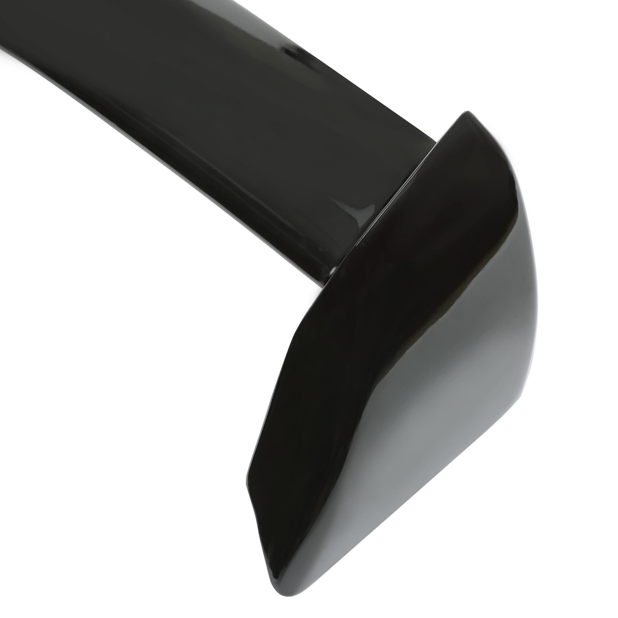 HECASA Roof Spoiler for 2002-2007 Subaru Impreza WRX STI - Glossy Black, ABS Material, Model MO-1223