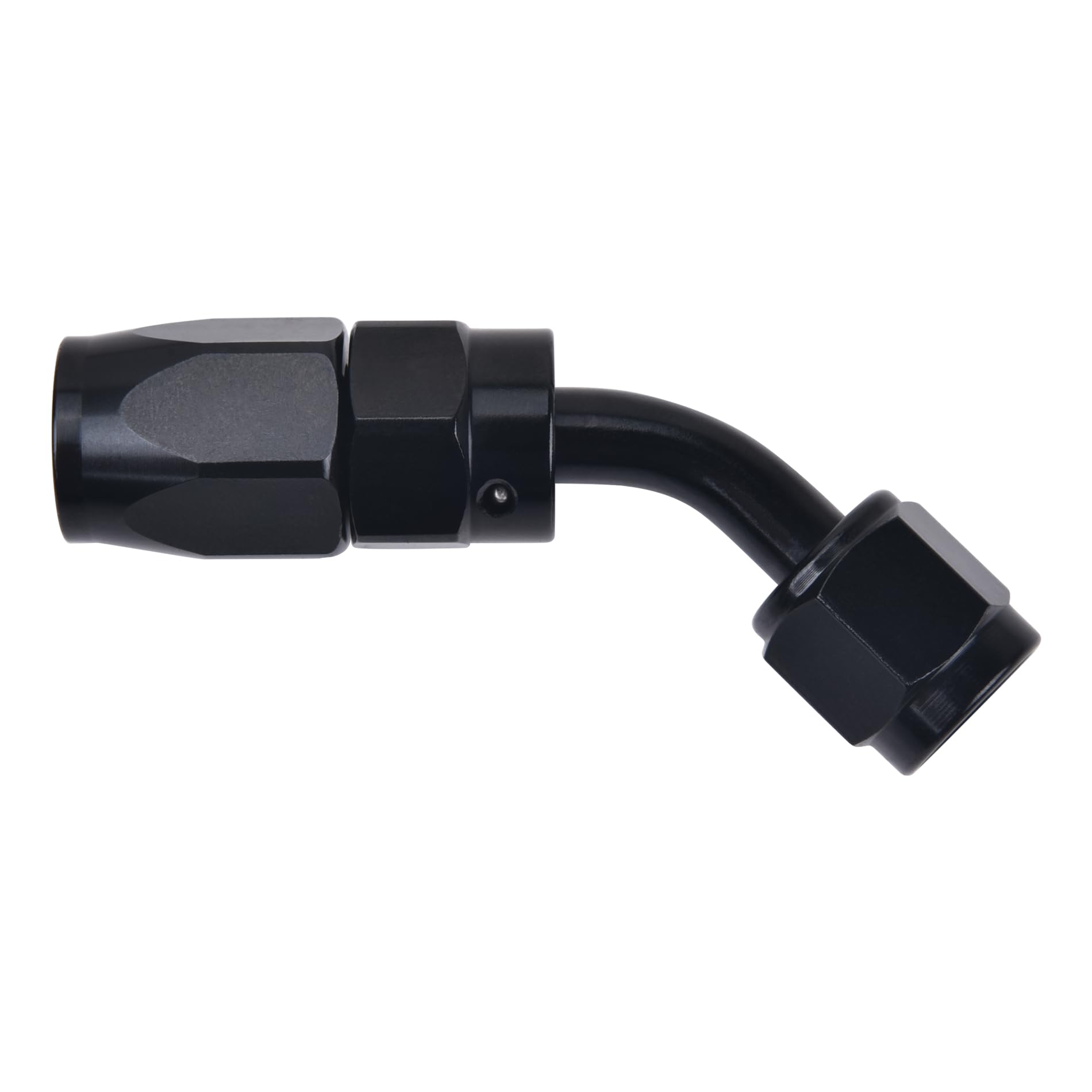 Evil Energy 20An Hose End Fitting 45 Degree Swivel For Cpe Braided Fuel Hose Black