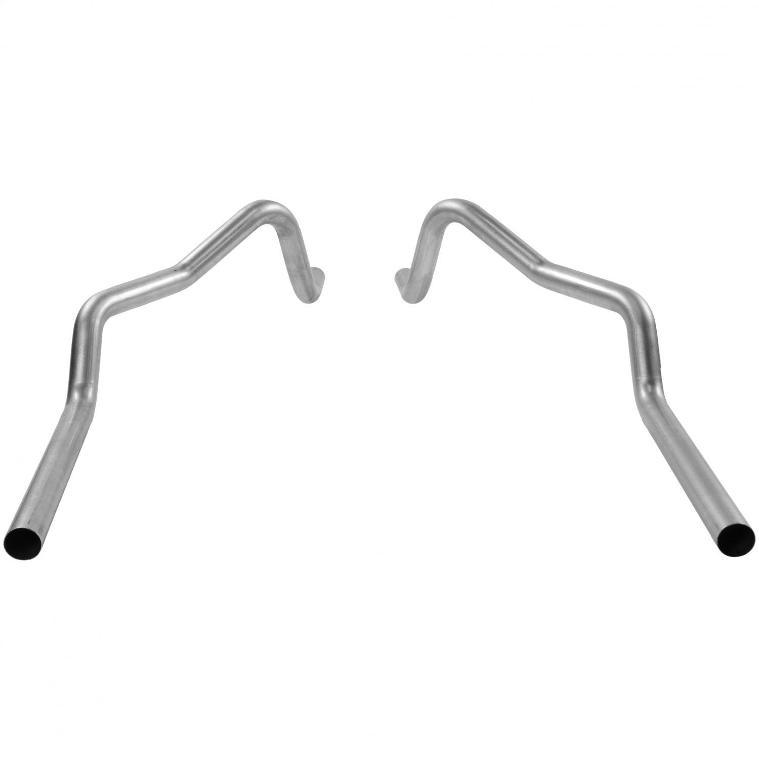 Flowmaster 15801 Prebent Exhaust Tailpipe Kit, 2.5'' Rear Exit, Pair; Aluminized