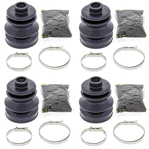 Complete Rear Inner & Outer Cv Boot Repair Kit For Arctic Cat 400 Fis 4X4 W/At 2003-2008 All Balls