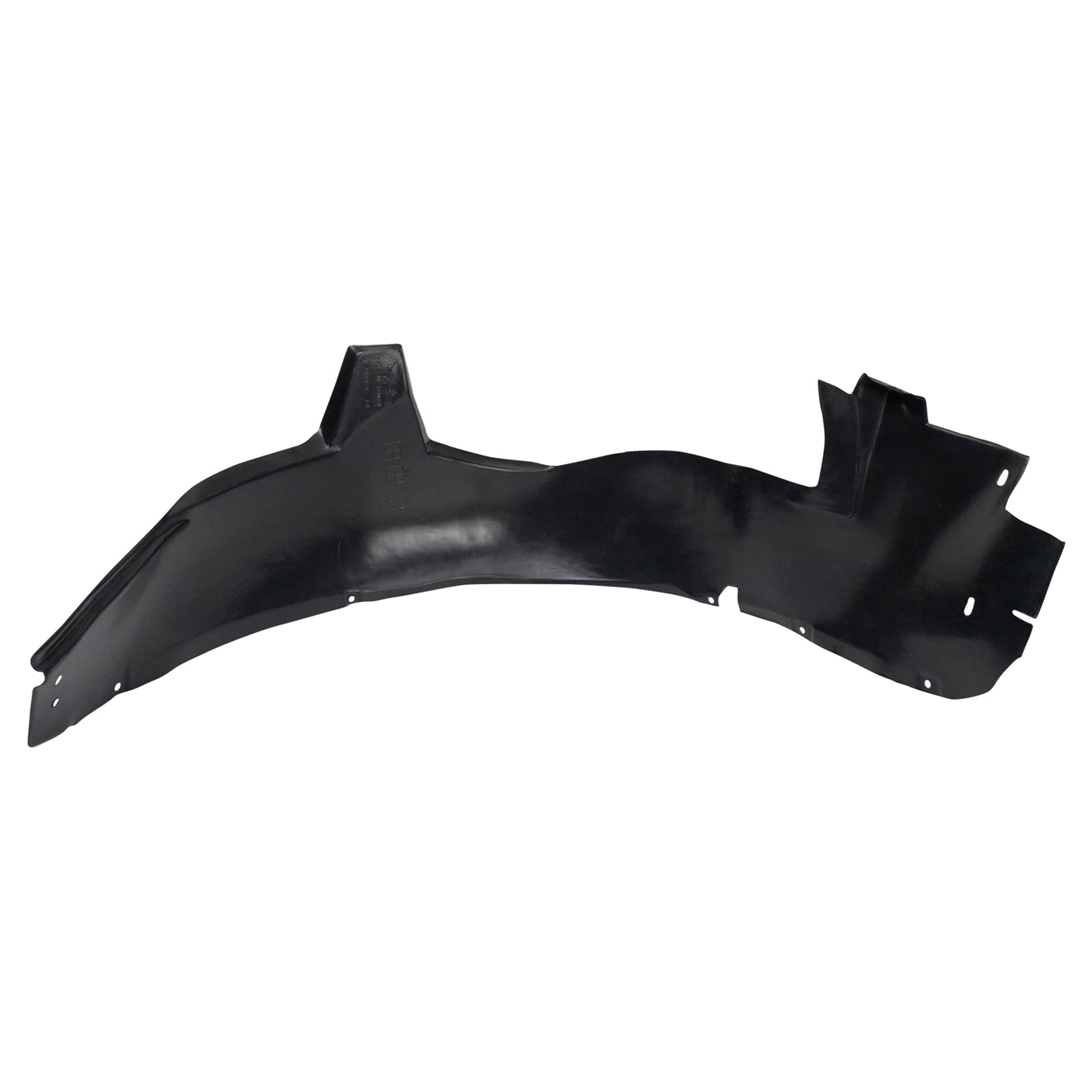 Trq Front Inner Fender Liner Set Compatible With 2005-2008 Buick Lacrosse Gm1250109 Gm1251134