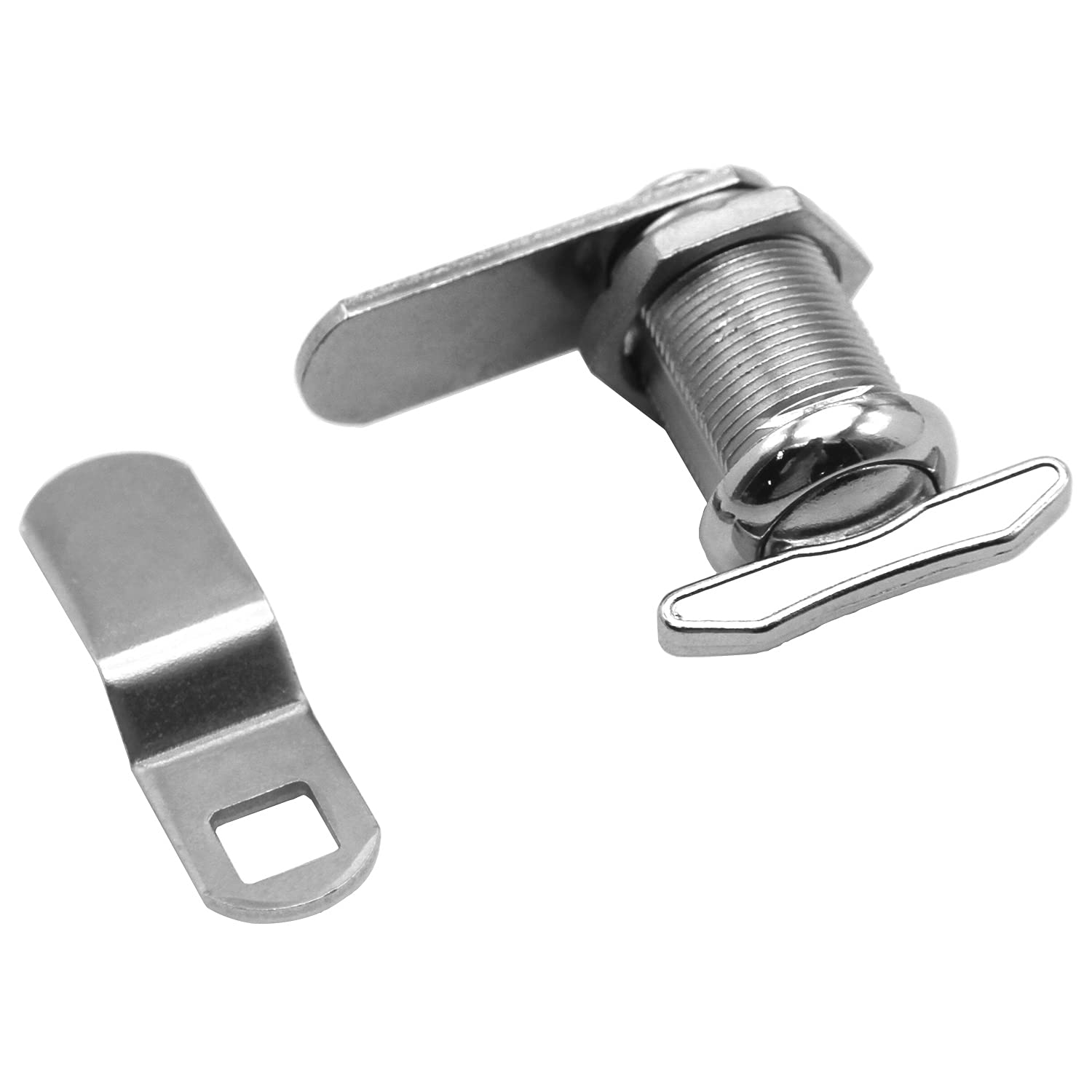 WOOCH 1 Thumb Operated Offset Cam Lock, RV Compartment Latch, Non-Locking Thumb Turn, for RV Compartment Camper Storage Door (
