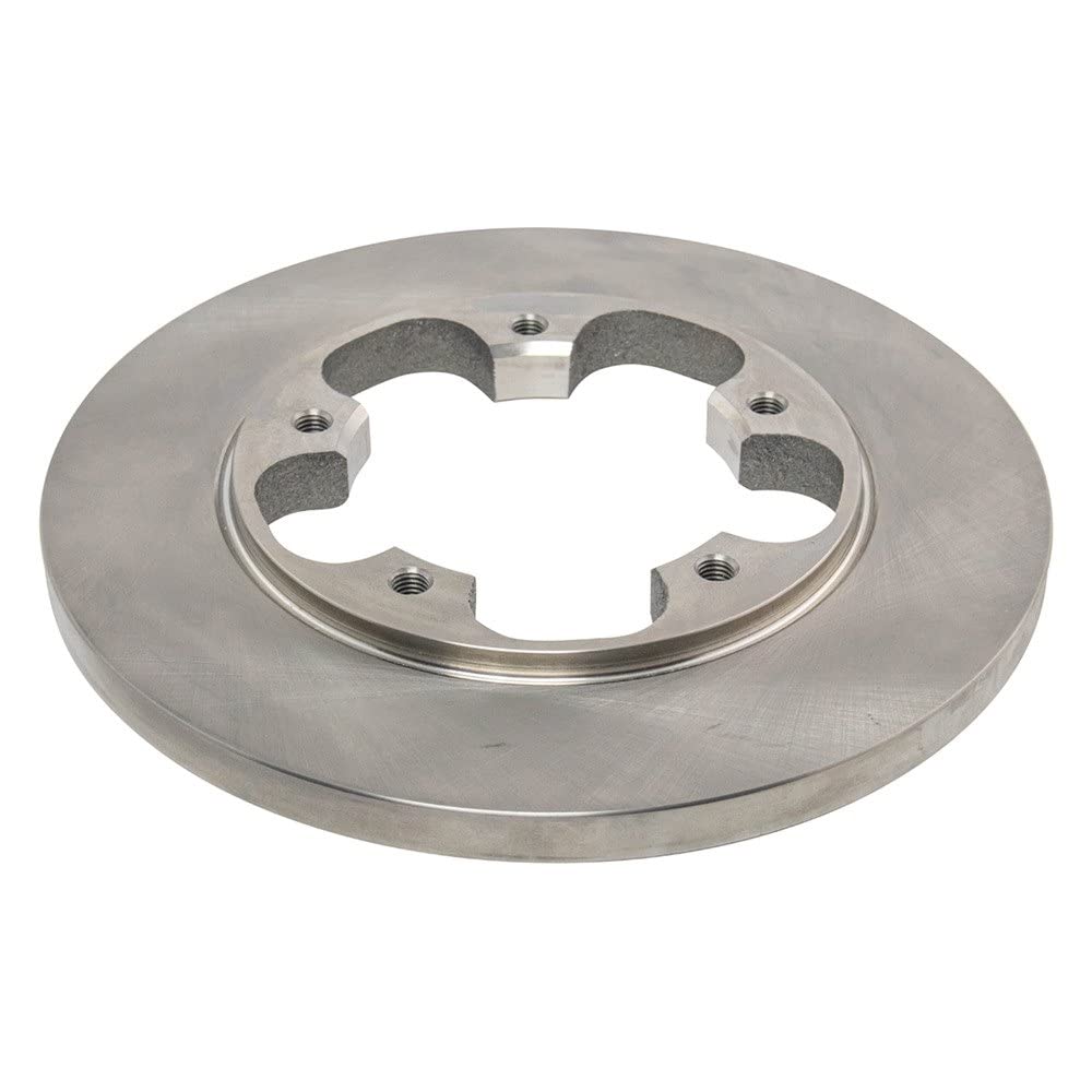 Trq Rear Brake Rotors Set Solid Compatible With 2015-2019 Ford Transit-150 Transit-250