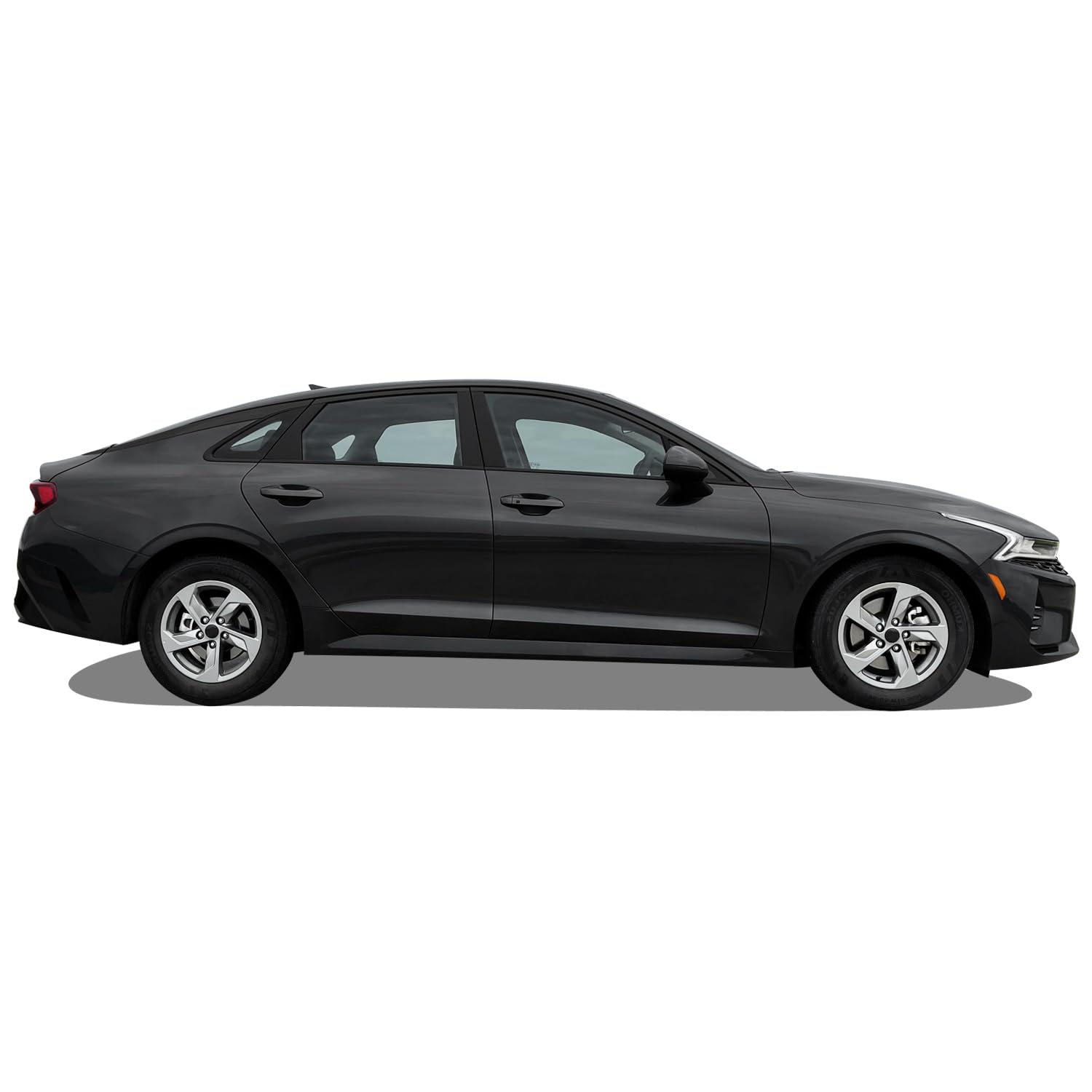 SlickMod Chrome Delete Blackout Vinyl Overlay for 2021-2022 Kia K5 - Gloss Black, Model KI-K5-2122-CTD