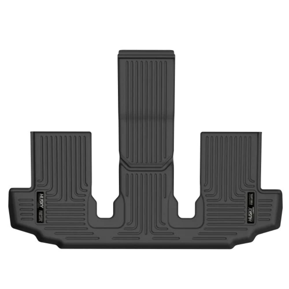 Husky Liners X-Act Contour Floor Mats | Fits 2020-2024 Toyota Highlander | 3Rd Row, 1-Pc Black - 55541
