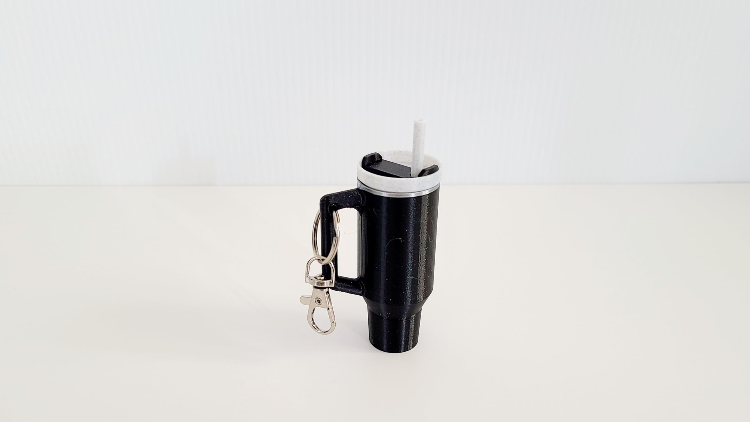 Miniature Tumbler Replica Keychain - 3D Printed Desk Accessory Home Decor (Ultimate Collectors Edition)