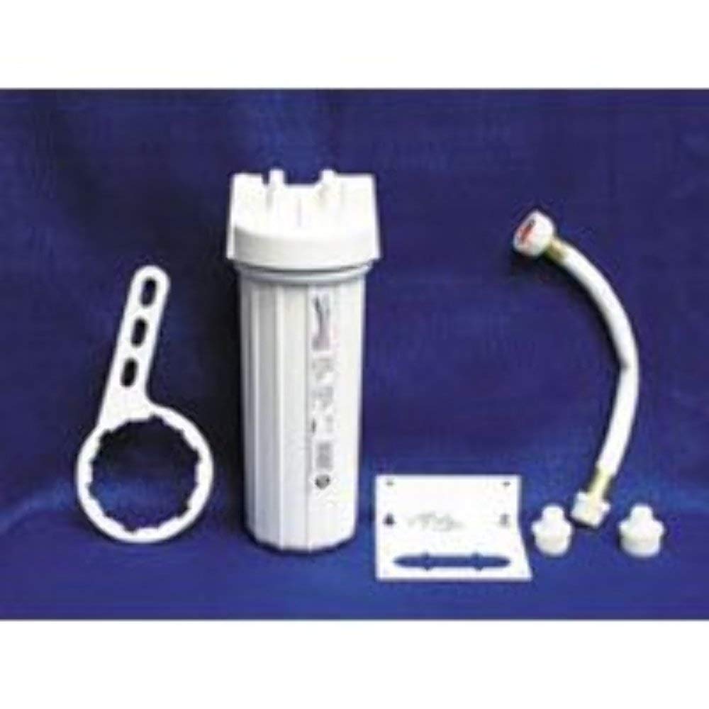 Shurflo Rv-10Uc-A 10In Housing Assembly-Use Under Counter/Outside The Rv 3/8In Npt-F Ports. Includ