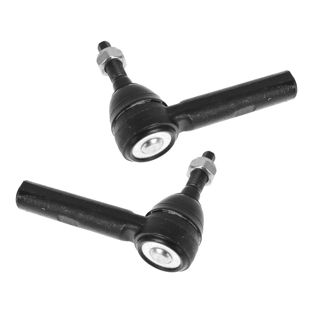 TRQ Front Outer Tie Rod Set Compatible with 2000-2004 Dodge Dakota 2000-2003 Durango