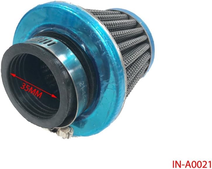35Mm Epa Approved Air Filter For 50Cc 70Cc 90Cc 110Cc 125Cc 150Cc Atv Quad Dirt Bike Pit Bike Dune Buggy 4 Wheeler
