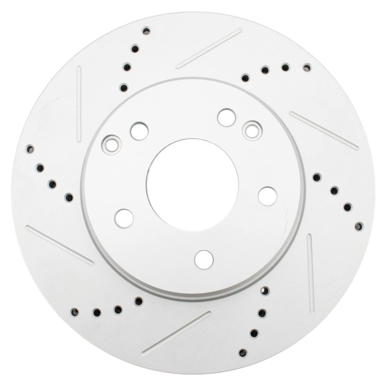 Trq Front Performance Brake Rotors Set Premium G-Coated Compatible With 2002-2005 Mercedes-Benz C230 2001-2005 C240