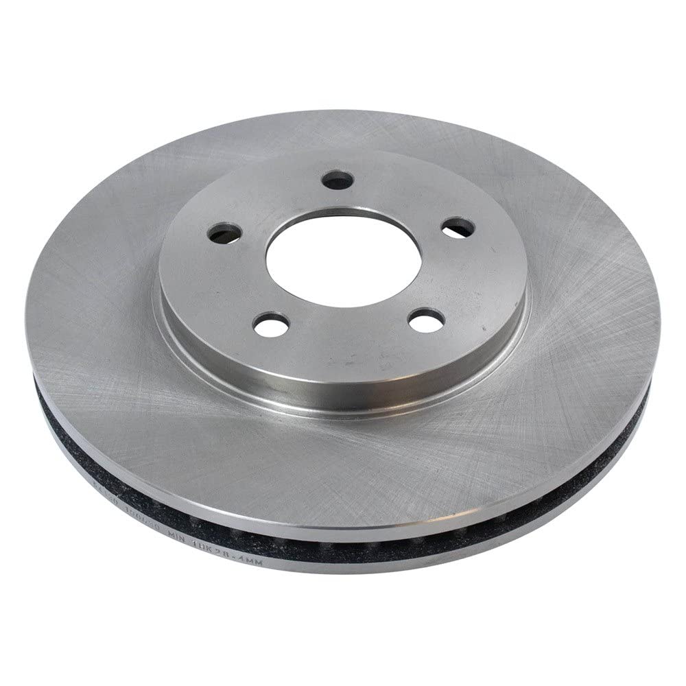 Trq Front Brake Rotors Set Vented Compatible With 2005-2010 Ford Mustang