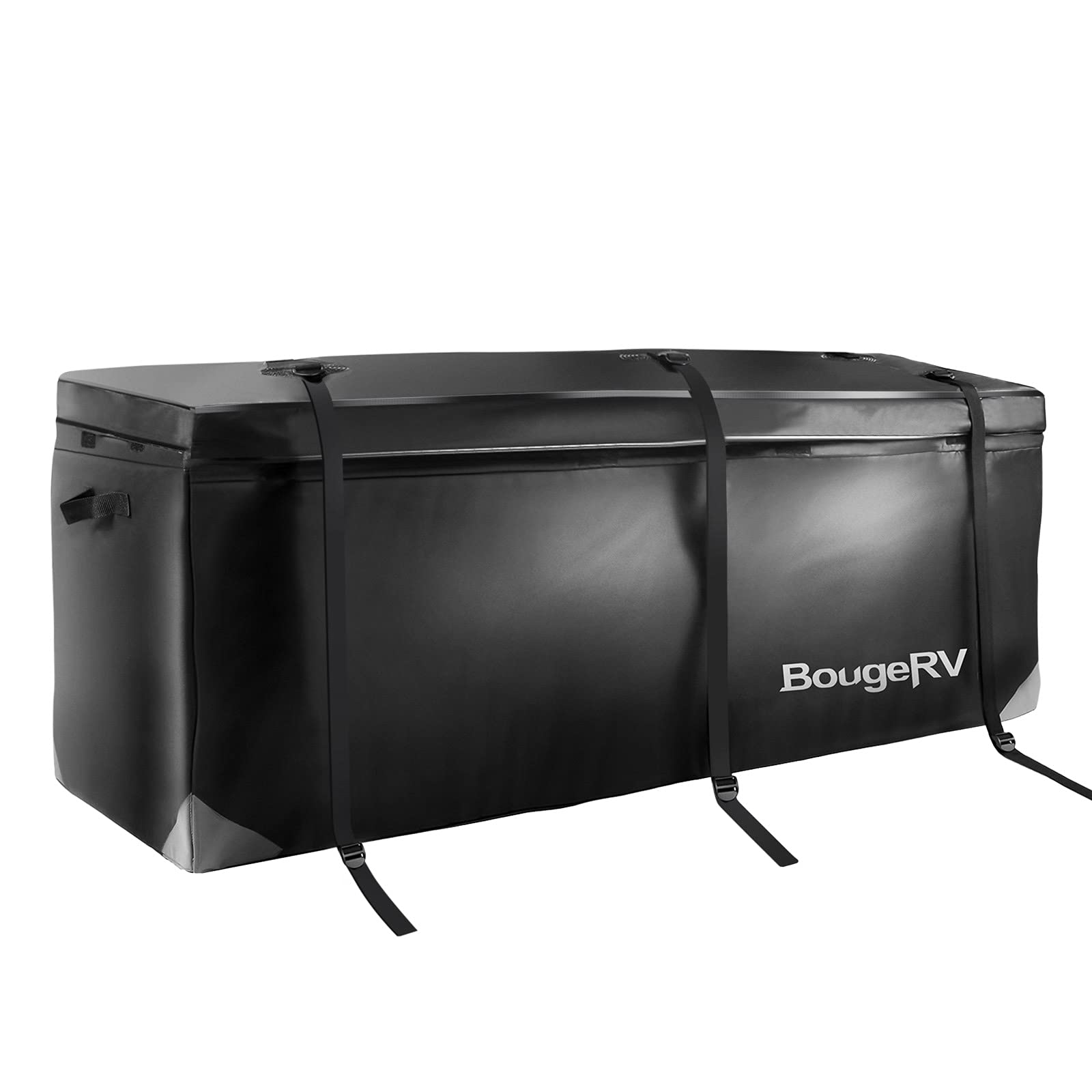 Bougerv Hitch Cargo Carrier Bag Waterproof/Rainproof Hitch Mount Cargo Bag For Car Truck Suv Vans Hitch Trays And Hitch Baskets