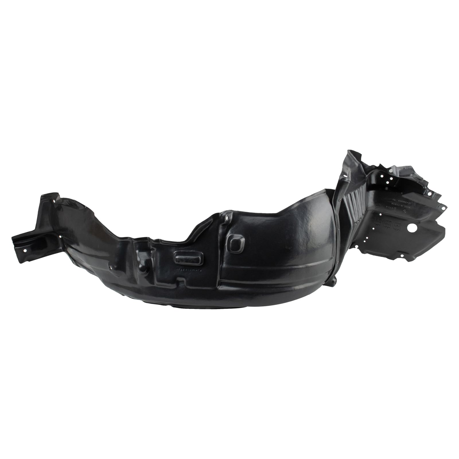 TRQ Front Right Inner Fender Liner Passenger Side Compatible with 1998-2005 Lexus GS300 1998-2000 GS400 2001-2005 GS430 LX125110