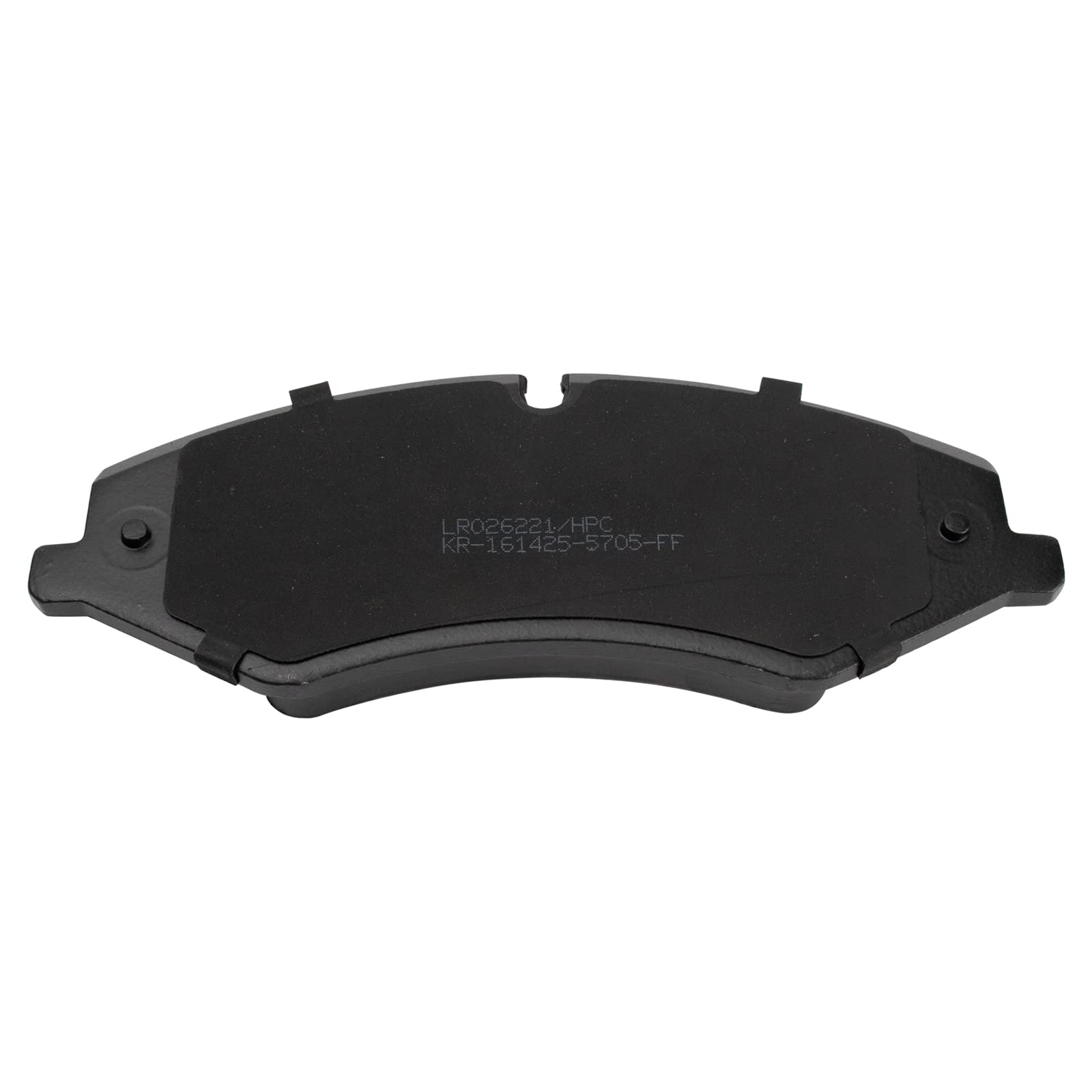 TRQ Front Brake Pads Ceramic Compatible with 2010-2012 Land Rover 2010 Range Rover Sport
