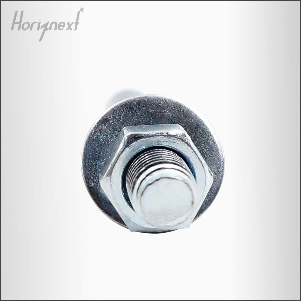 Horiznext 3/4'' X 7'' Wedge Anchor, For Cement And Concrete Only, Zinc-Plated Carbon Steel Screws And Lag Bolts ( 4 Pcs