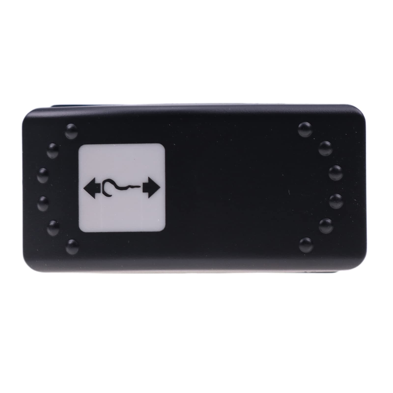 JEENDA Winch Switch for CAN AM Maverick & Commander - Metal, Black, Model 710002052