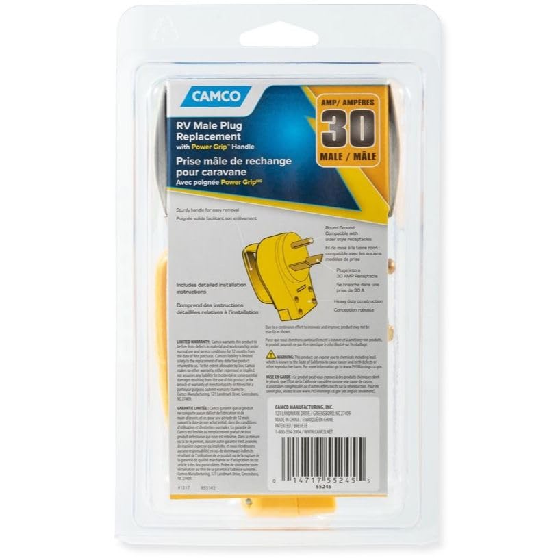 Replacement Plug 30 Amp(Pack Of 1)