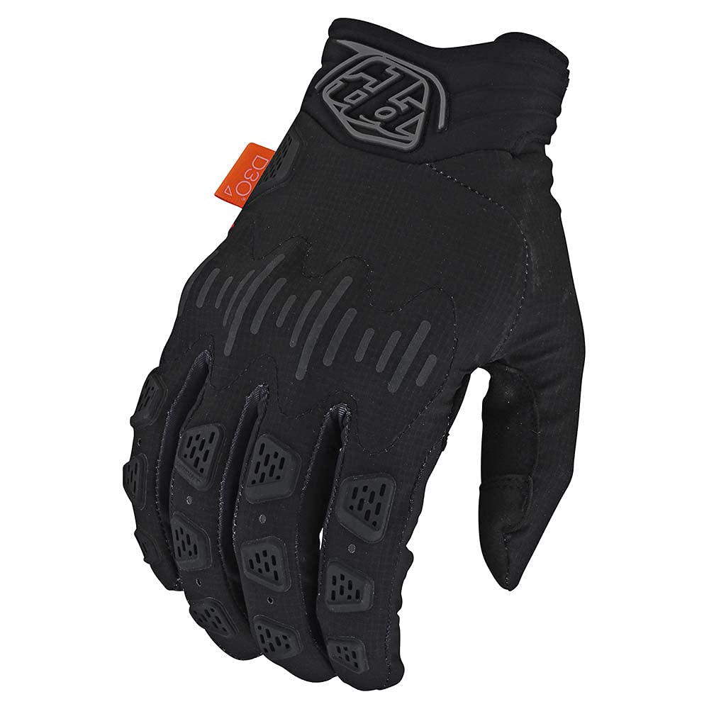 Troy Lee Designs Motocross Motorcycle Dirt Bike Racing Mountain Bicycle Riding Gloves, Scout Gambit Glove (Black, Medium)