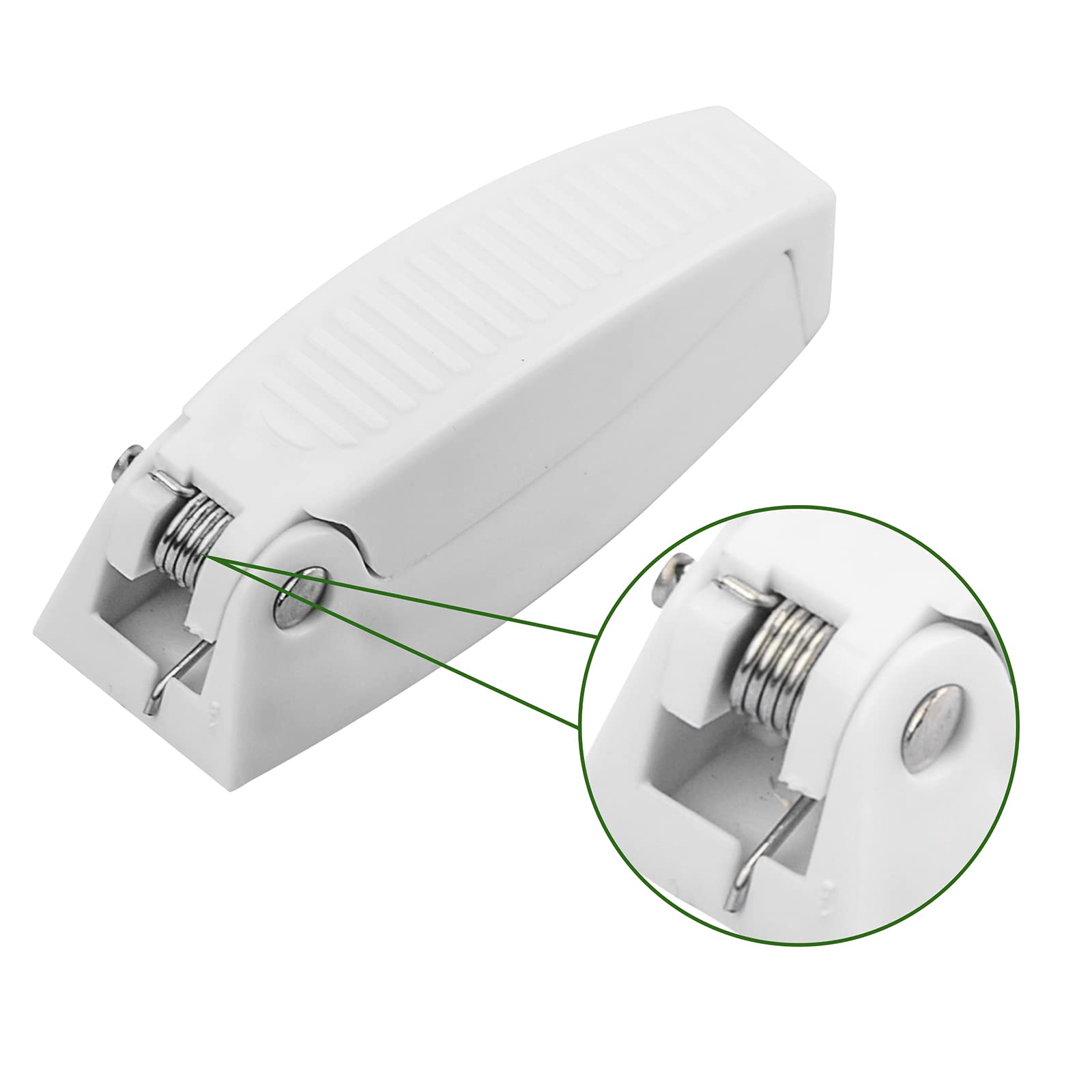 Rvguard Rv Door Holder, 12Pcs White Camper Door Holder, Keep The Baggage Door Open, For Rv, Trailer, Camper Vans