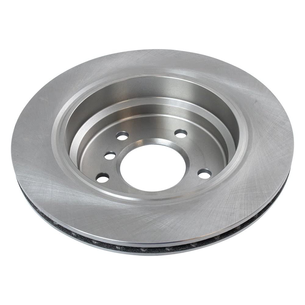 Trq Rear Brake Rotors Set Vented Compatible With 2001-2003 Bmw 525I 1997-2000 528I 530I 1997-2003 540I