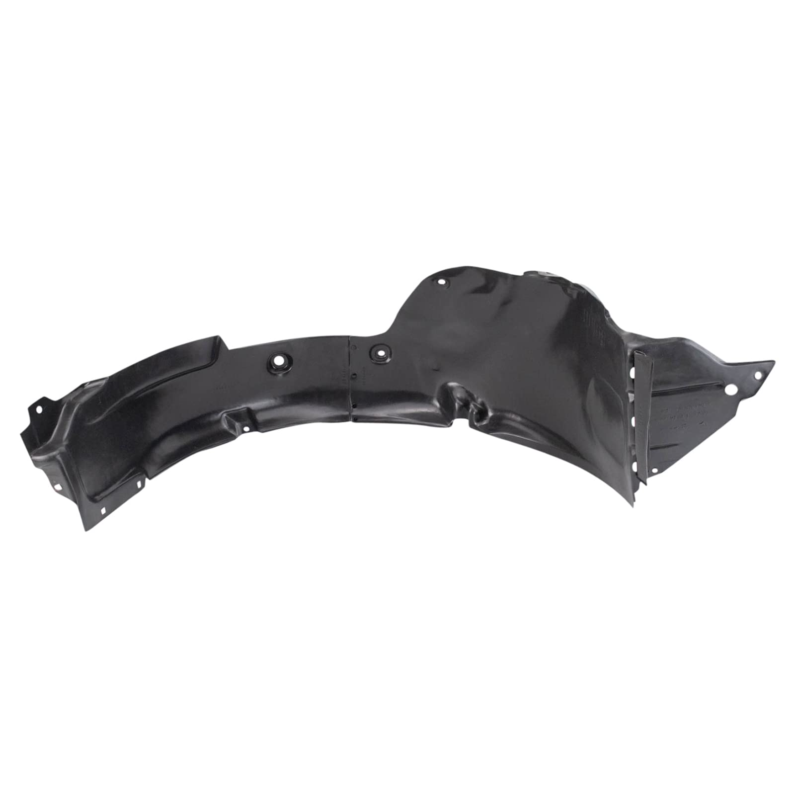 Trq Inner Fender Liner Set Compatible With 2012-2013 Hyundai Veloster Hy1248155 Hy1249155