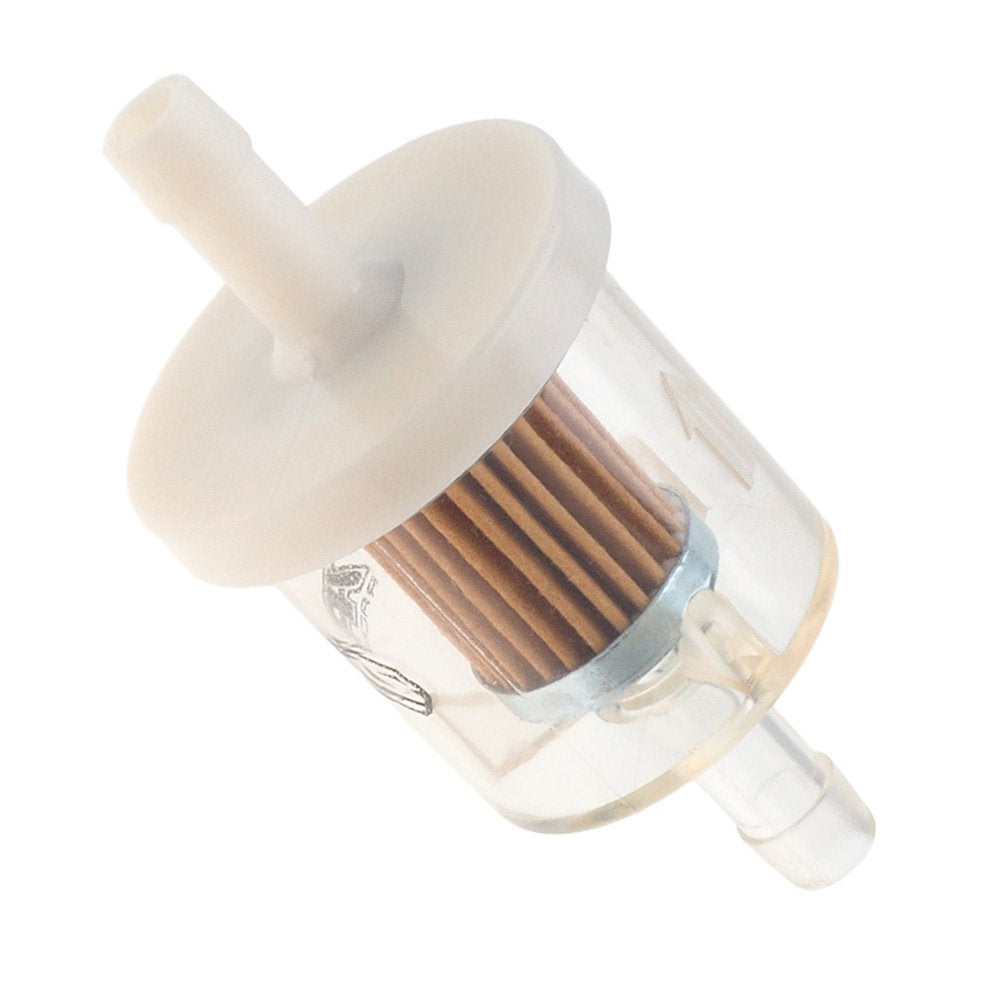 Ape Racing Inline Fuel Filter Universal Fuel Filters For Small Engine Motorcycle Lawn Mower (Pack Of 2) Replace 691035 49019-002