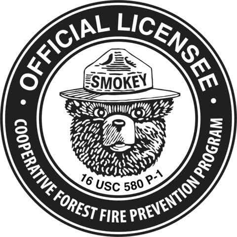 Smokey Bear Only You Can Prevent Forest Fires Vintage Sticker, Decal For Cars, Trucks, Coolers, Water Bottles, And Laptops (4 X