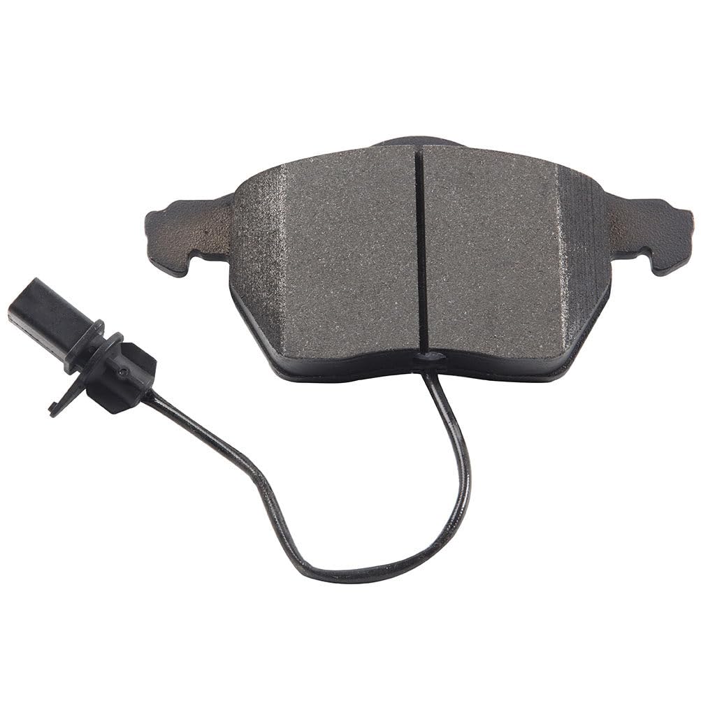 Automuto 8Pcs Front & Rear Ceramic Disc Brake Pads Set D1760 D1761 For Audi A3 2015-2016,For Audi A3 Quattro 2015-2016,For Audi