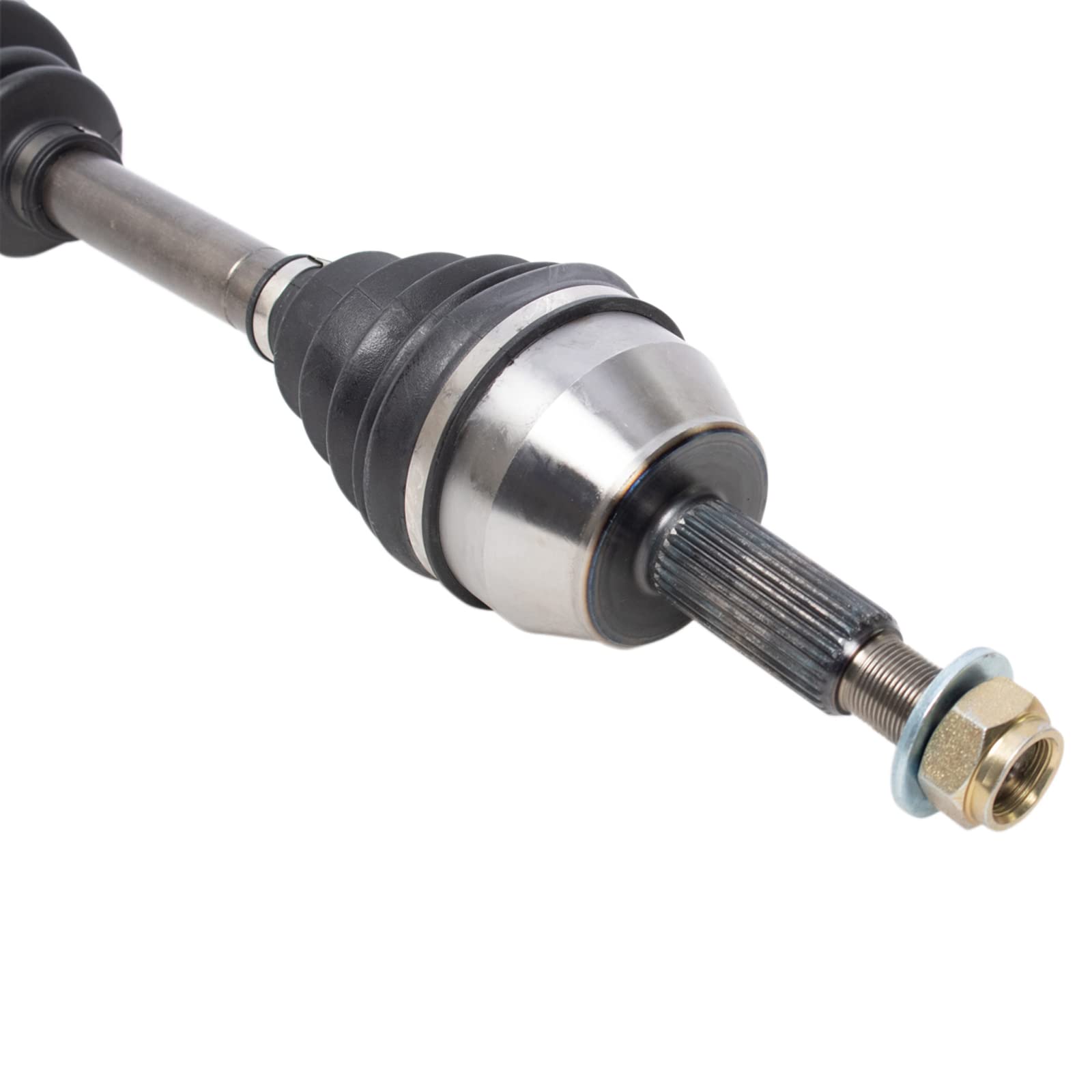 Trq Front Left Cv Axle Shaft Assembly Drivers Side Compatible With 2006-2010 Ford Explorer 2007-2010 Explorer Sport Trac Mercury
