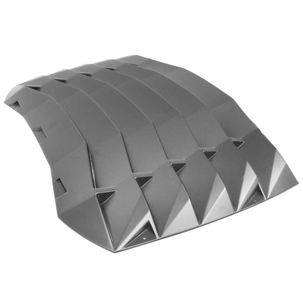 IKON MOTORSPORTS Window Louver for 2013-2016 Scion FR-S/2013-2020 Subaru BRZ/2017-2020 Toyota 86, Black Wind Def