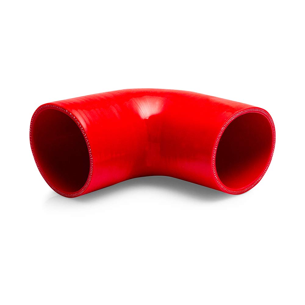 Mishimoto Mmcp-22590Rd 2.25, 90 Degree Coupler, Red