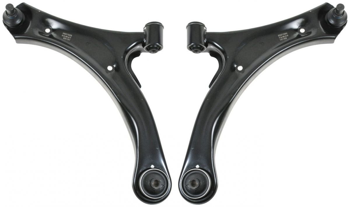Trq Front Lower Control Arm With Ball Joint Set Compatible With 2004-2007 Suzuki Aerio