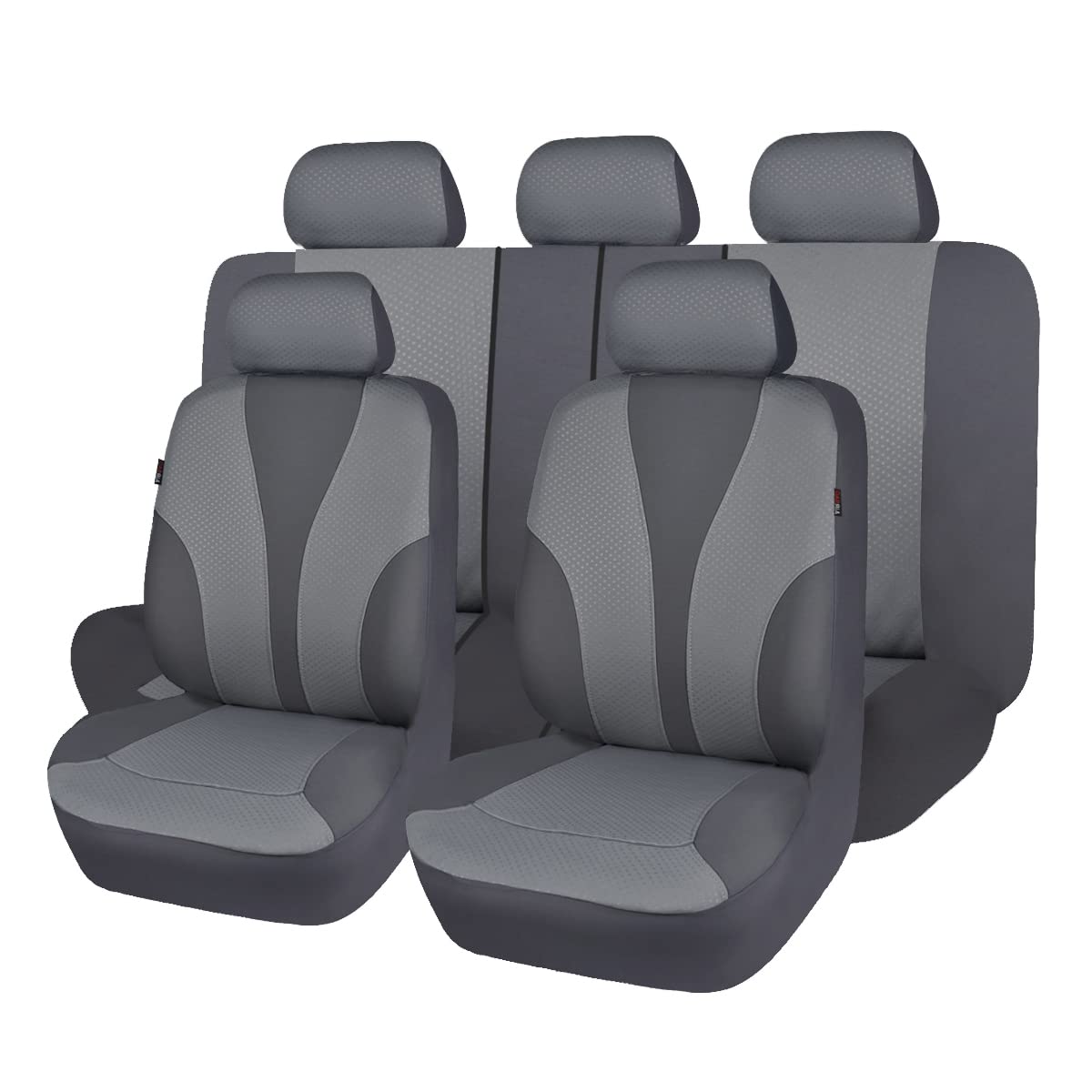Flying Banner Car Seat Covers Full Cover Universal fit Car Truck SUV Van Stamp Breathable Rear Bench Split Polyester Fabric (Ful