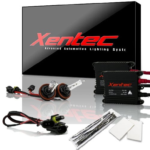 Xentec H11 (H8/H9) 10000K Hid Xenon Bulb Bundle With 35W Ep Alloy Slim Ballast (Ocean Blue)