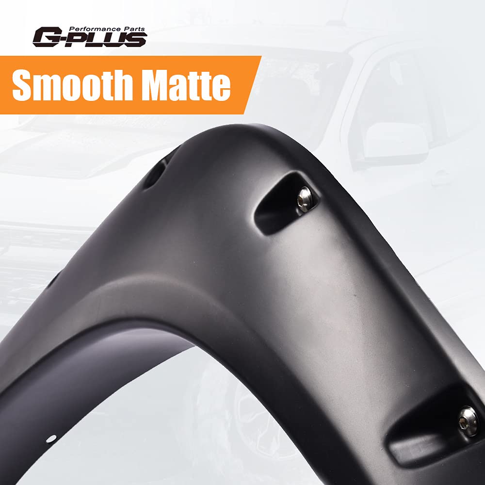 G-Plus Fender Flares, Compatible With Chevy Silverado Gmc Sierra 1999-2006/Suburban Yukon Xl 2000-2006/Avalanche 2002-2006 68.4'