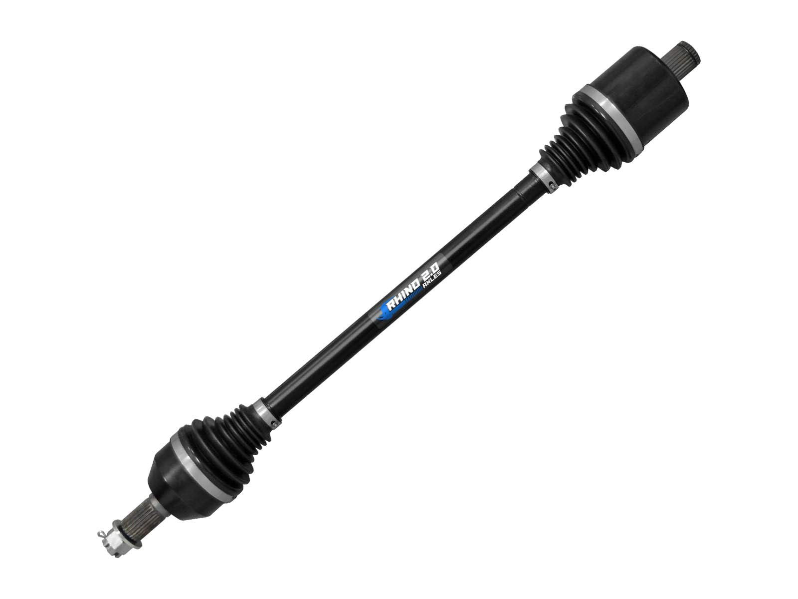 SuperATV Heavy Duty Rhino 2.0 Rear Axle for 2018-2021 Polaris RZR XP Turbo S / 2019-2021 XP 4 Turbo S | 1 Rear Axle | Made with 