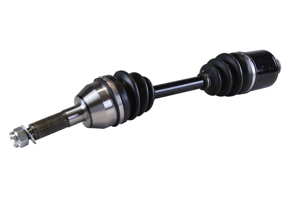 Auto Shack Rear ATV CV Axle Assembly Pair for 2003-2005 Polaris Sportsman 400/500/600/700/800, Black, Driver & Passenger Side Replacement