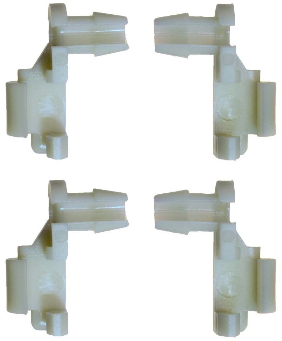 PT Auto Warehouse BCF8898P2 - Door Handle Rod End Retainer Clip - Replace OE #: 88981030, and OE #: 88981031, Set of 4 Retainer 