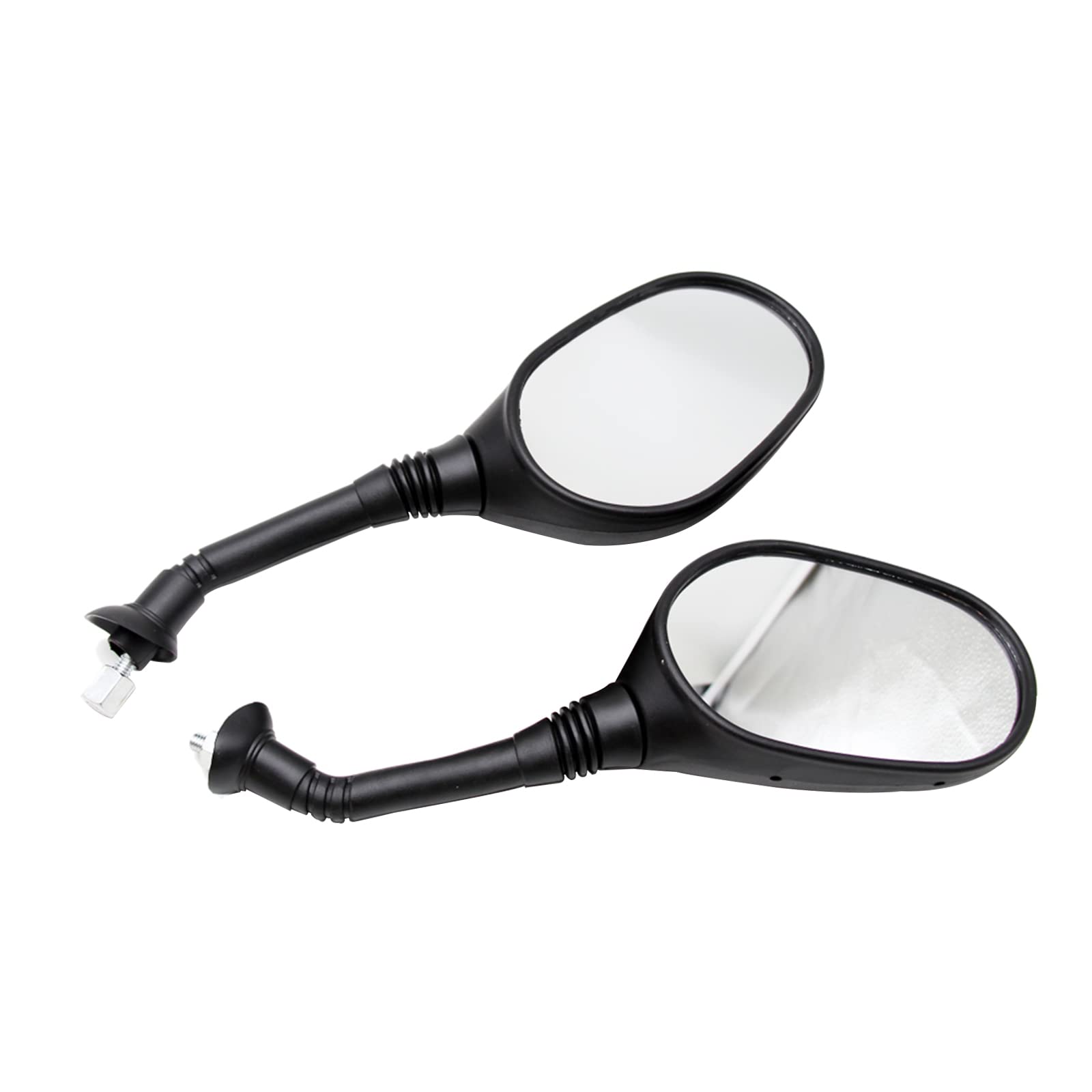 PRO BAT 8mm Rear View Mirror Motorcycle Scooter ATV Dirt Bike Rearview Mirror for GY6 50cc 125cc 150cc 250cc Scooter Moped Motor