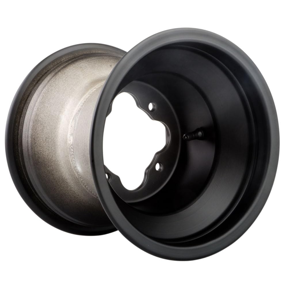 4/115 Douglas A5 Wheel 9X8 3.0 + 5.0 Matte Black for Yamaha RAPTOR 700 2006-2018