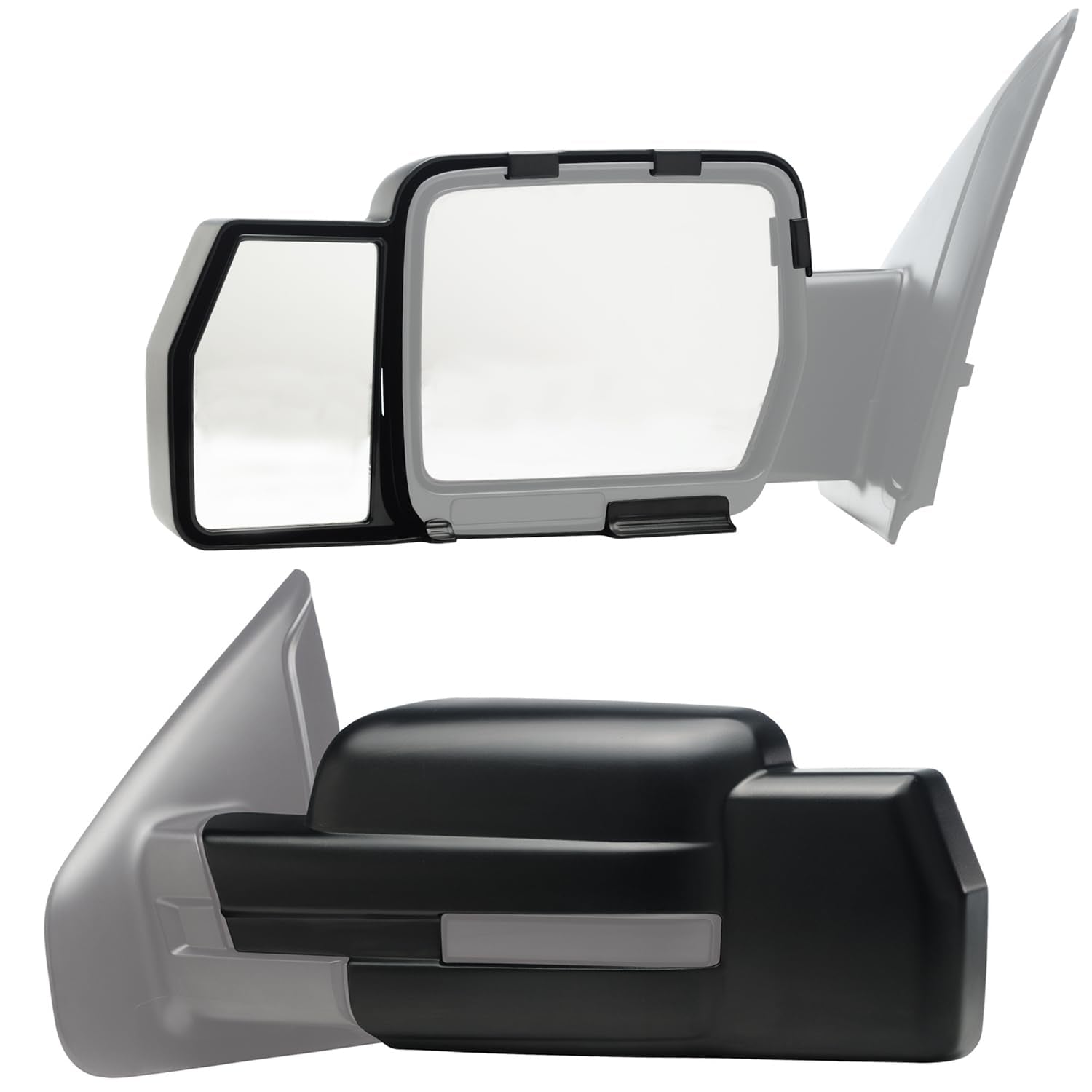 Fit System 81810 Ford F-150 Towing Mirror - Pair