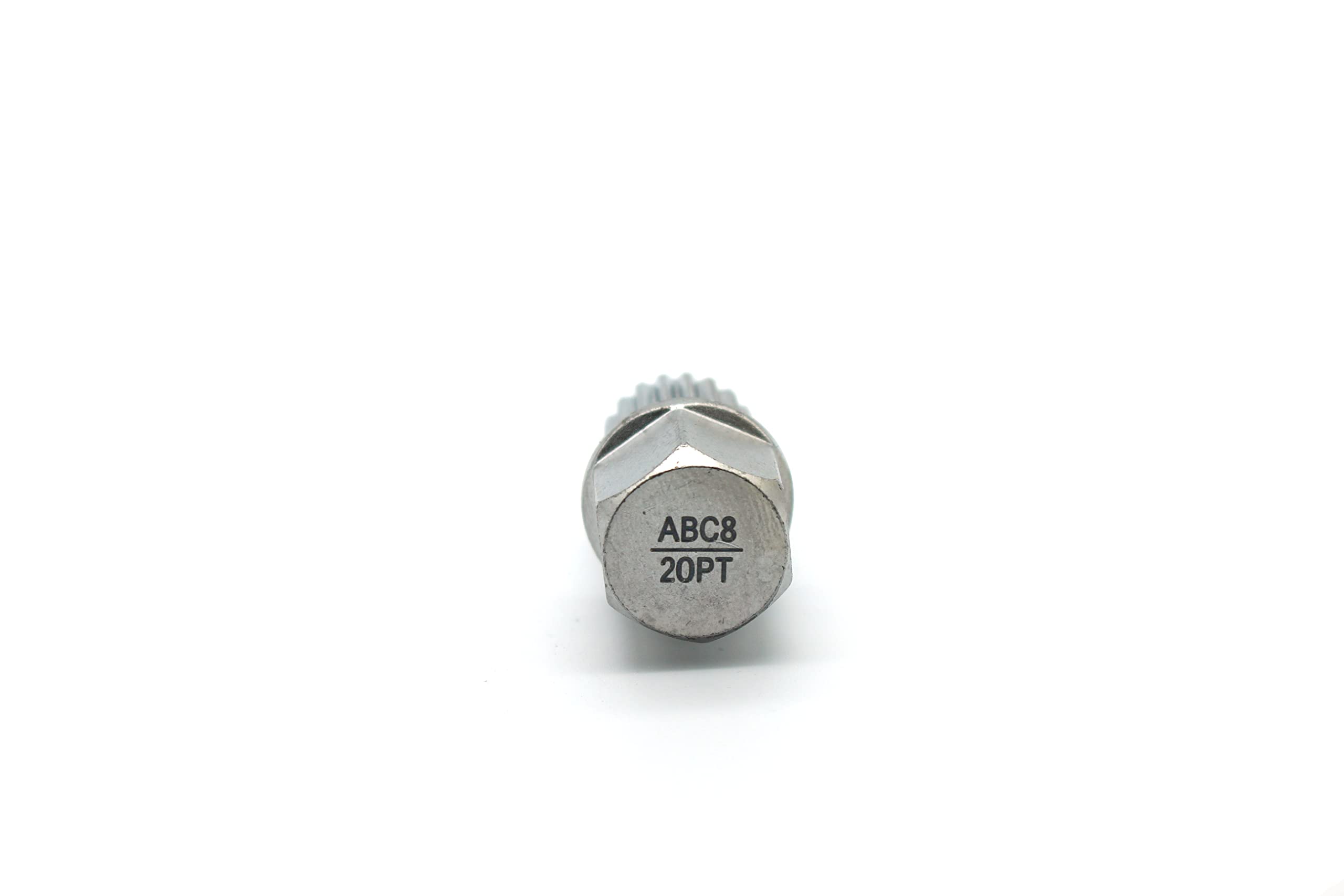 Temo Abc8/20Pt Wheel Lock Lugnut Anti-Theft Lug Nut Screw Removal Key Socket S3057 For Vw Audi