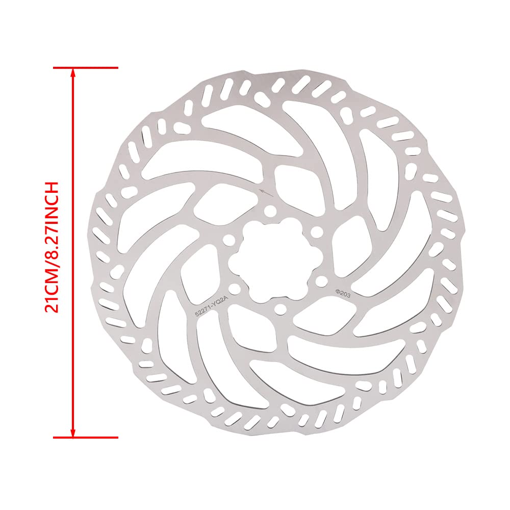 Jfg Racing Motorcycle Sur Ron Dirt Bike Rear Brake Disc Brake Rotor For Surron Segway X260/X160 Light Bee S/X Electric Dirt Bike